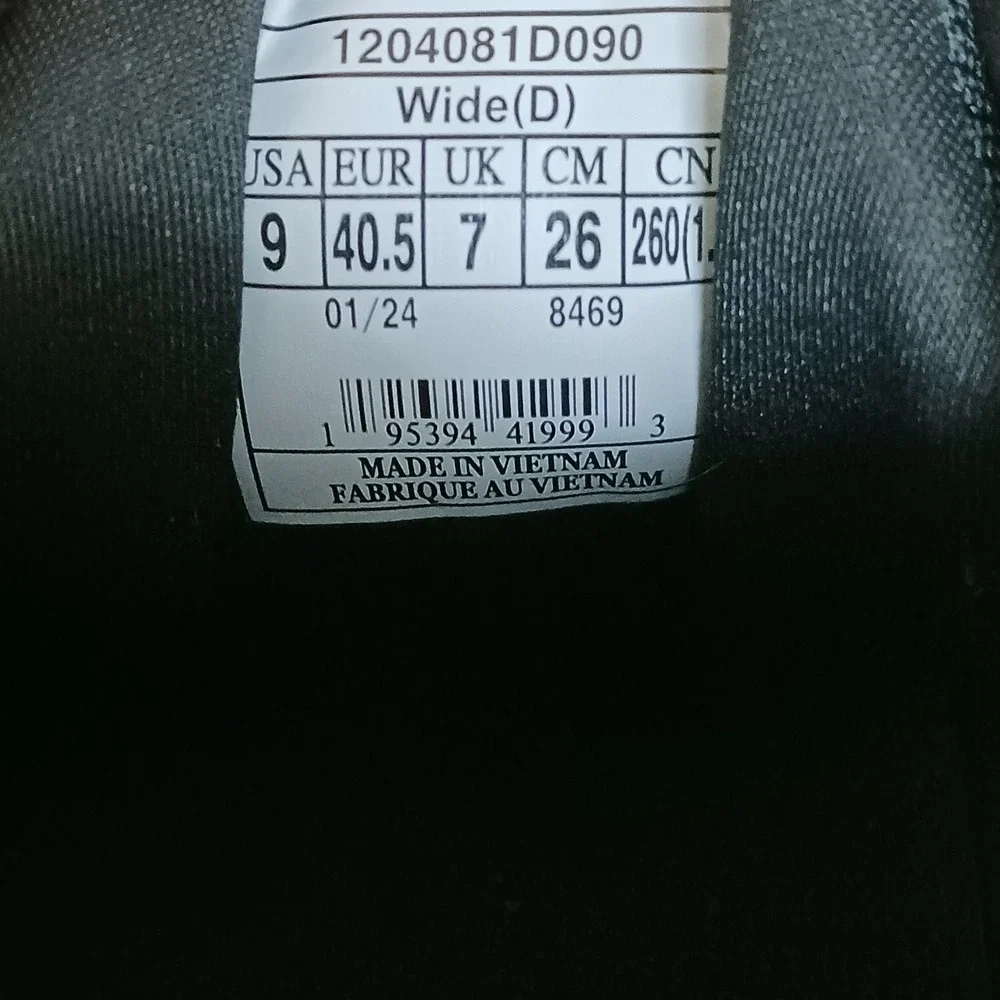 Brooks Glycerin 21 Black White Women's Walking Running Sneakers Shoes Sz 9 Wide